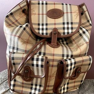 Burberry Vintage nova check classic backpack